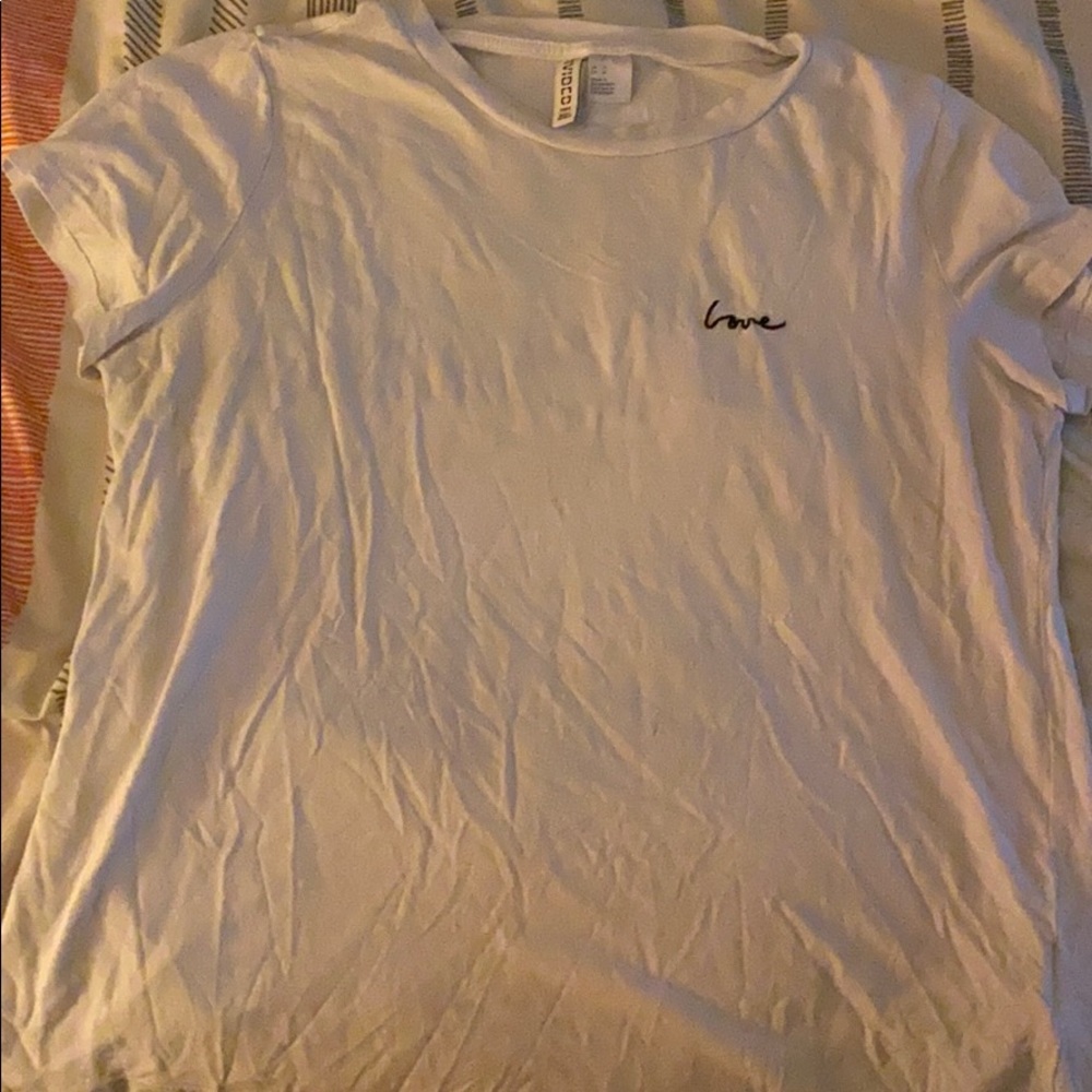 Lightly worn LOVE shirt.